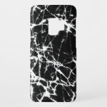 Capa Para Samsung Galaxy S9 Case-Mate Mármore preto e branco<br><div class="desc">Impressão de pedra mármore branca e preto moderno.</div>