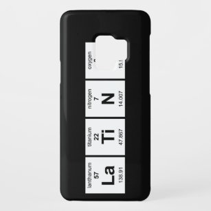 Capa Para Samsung Galaxy S9 Case-Mate Mesa periódica LaTiNO