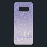 Capa Case-Mate Samsung Galaxy S8 Nome Personalizado da Glitter Roxo Moderno<br><div class="desc">Apresentando nossa coleção de produtos modernos e glamourosos: "Modern Purple Glitter Sparkles Personalised Name". Esses itens atraentes são projetados para adicionar um toque de elegância e personalização à sua vida. Com um brilho púrpura mesmerante e um filme de brilho, nossos produtos são perfeitos para aqueles que amam um pouco de...</div>
