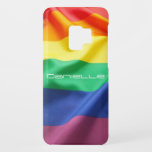 Capa Para Samsung Galaxy S9 Case-Mate Nome Personalizado do Sinalizador do Arco-Íris do<br><div class="desc">Este design moderno apresenta as cores do arco-íris da bandeira do Orgulho LGBT com o seu nome no centro. #lgbt #gay #lesbian #flag #LGBTflag #personalizado #personalizedgifts #samsunggalaxys9case #capas #samsungcase #fonecases #mobile #gifts #dom</div>