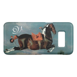 Capa Case-Mate Samsung Galaxy S8 O Cavalo Piebaldo "Ceheroína", Monograma em Criaçã