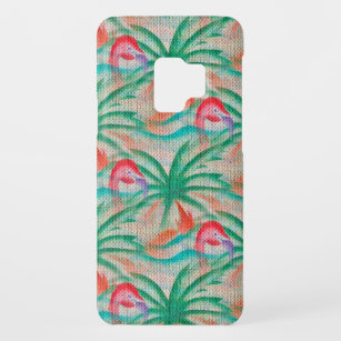Capa Para Samsung Galaxy S9 Case-Mate Olhar de serapilheira da palmeira do flamingo
