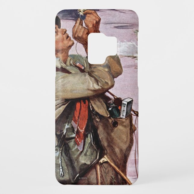 Capa Para Samsung Galaxy, Case-Mate Os peixes estão saltando (Verso)