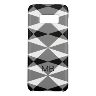 Capa Case-Mate Samsung Galaxy S8 Padrão de Arte Quadrado de Triângulo Branco Person