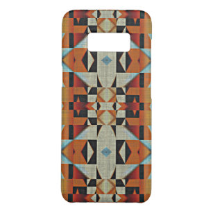 Capa Case-Mate Samsung Galaxy S8 Padrão Mosaico Russo Nativo Americano da Tribo Ind