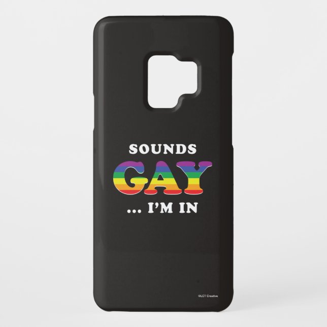 Capa Para Samsung Galaxy, Case-Mate Parece Gay... Estou dentro (Verso)