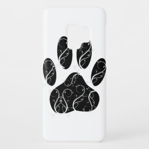 Capa Para Samsung Galaxy S9 Case-Mate Pata Negra De Cão Impressa Com Farinhas Brancas