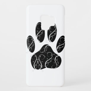 Capa Para Samsung Galaxy S9 Case-Mate Pata Negra De Cão Impressa Com Farinhas Brancas