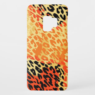 Capa Para Samsung Galaxy S9 Case-Mate Pele retro de impressão animal do leopardo (preto,