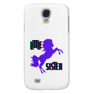 Capa Samsung Galaxy S4 Pequena Irmã Púrpura Pony