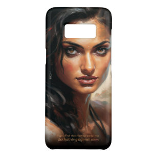 Capa Case-Mate Samsung Galaxy S8 Pintura a óleo de pintura de uma mulher indiana de