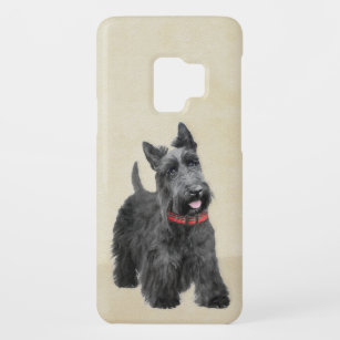 Capa Para Samsung Galaxy S9 Case-Mate Pintura de Terrier escocês - Arte de cão original 