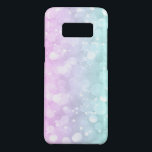 Capa Case-Mate Samsung Galaxy S8 Rosas claro e Glitter Verde<br><div class="desc">Rosa claro e textura verde de brilho.</div>