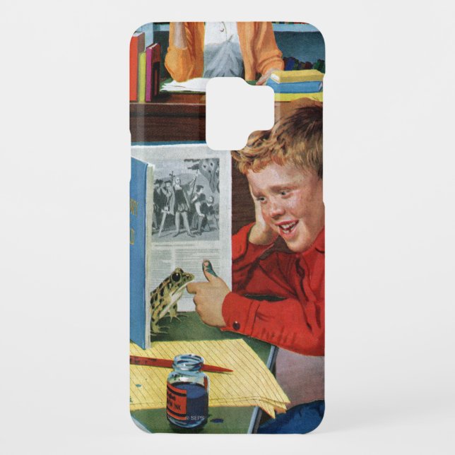 Capa Para Samsung Galaxy, Case-Mate Sapo na biblioteca (Verso)