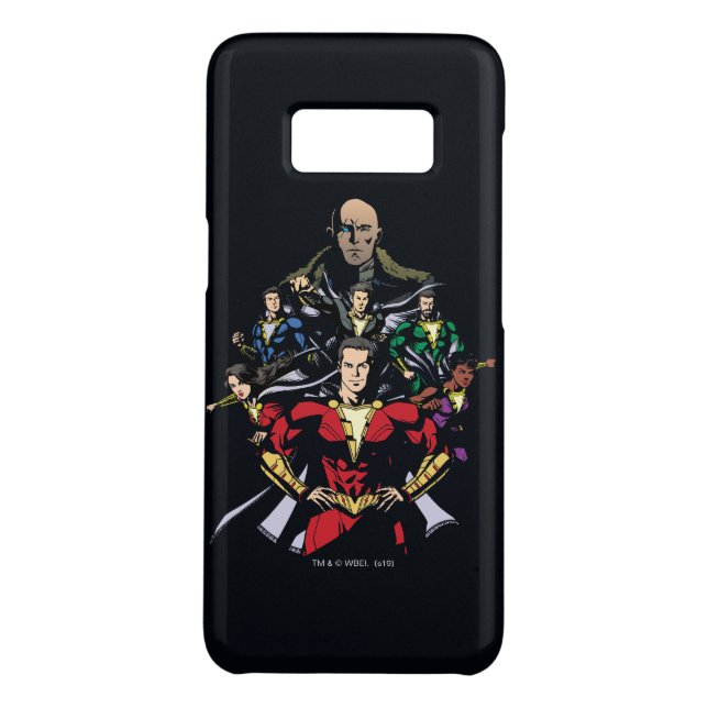 Capa Para Samsung Galaxy, Case-Mate SHAZAM! | Família Shazam Vs. Dr. Sivana (Verso)