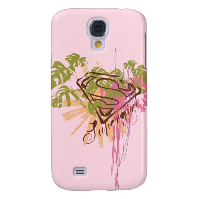 Capa Para Samsung Galaxy, Case-Mate Splash de Cor da Supergirl (Traseira)