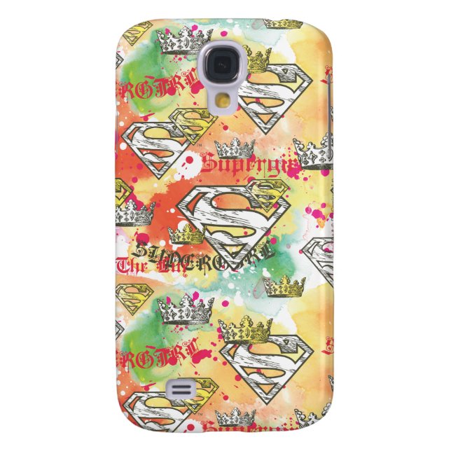 Capa Para Samsung Galaxy, Case-Mate Supergirl Crown Pattern (Traseira)