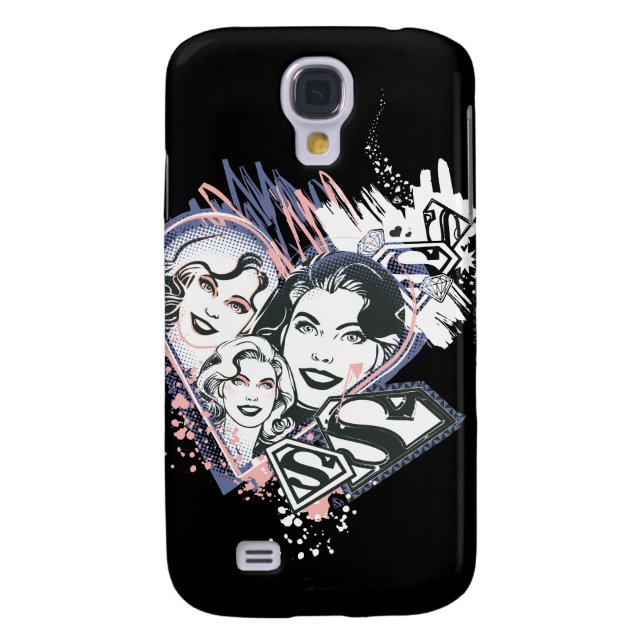 Capa Para Samsung Galaxy, Case-Mate Supergirl Face Collage (Traseira)