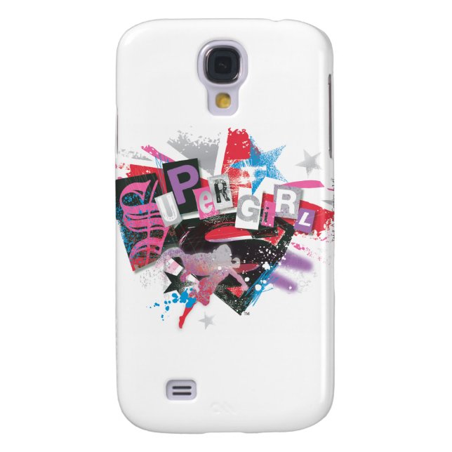 Capa Para Samsung Galaxy, Case-Mate Supergirl Grunge Design (Traseira)