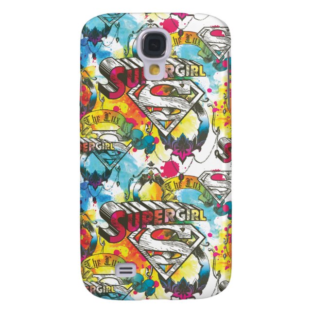 Capa Para Samsung Galaxy, Case-Mate Supergirl O Padrão Lux (Traseira)