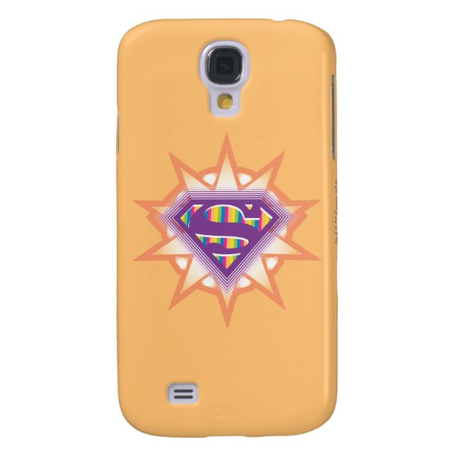 Capa Para Samsung Galaxy, Case-Mate Supergirl Orange Starburst (Traseira)