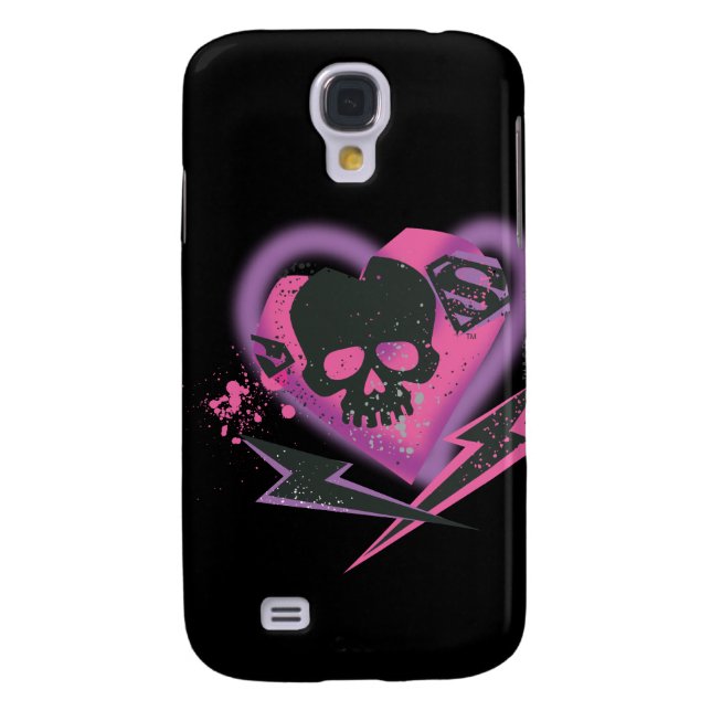 Capa Para Samsung Galaxy, Case-Mate Supergirl Skulls and Lightning (Traseira)