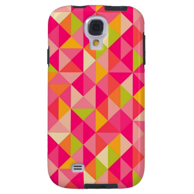 Capa Para Samsung Galaxy, Case-Mate Teste padrão geométrico dos triângulos (Traseira)