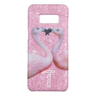 Capa Case-Mate Samsung Galaxy S8 Trendy Pink Bling Glitter Tropical Flamingo Modern