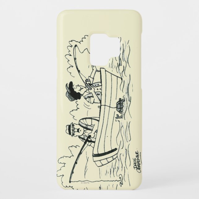 Capa Para Samsung Galaxy, Case-Mate Viagem de pesca (Verso)