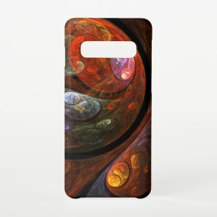 Capa Para Samsung Galaxy Fluid Connection Abstrato Art Glossy