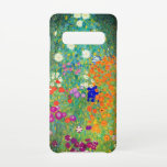 Capa Para Samsung Galaxy Jardim Flor Gustav Klimt<br><div class="desc">Samsung Galaxy Case com o Jardim da Flor de Pintura a Óleo de Gustav Klimt (1906). Um belo jardim de flores roxas,  vermelhas,  brancas,  azuis e laranja. Um presente de excelente para fãs de Arte Nouveau e de Arte Austríaca.</div>