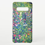 Capa Para Samsung Galaxy Jardim Italiano Gustav Klimt<br><div class="desc">Samsung Galaxy Case com a pintura a óleo de Gustav Klimt na paisagem do jardim italiano (1913). Um belo jardim de flores coloridas: vermelho,  branco,  rosa,  roxo. Um presente de excelente para fãs de Arte Nouveau e de Arte Austríaca.</div>
