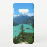 Capa Para Samsung Galaxy Lago Turquesa da Montanha Snowy em Washington<br><div class="desc">Vista impressionante de uma montanha de neve que se aproxima das águas turquesas do Lago Diablo,  no Parque Nacional de North Cascades,  Washington.</div>