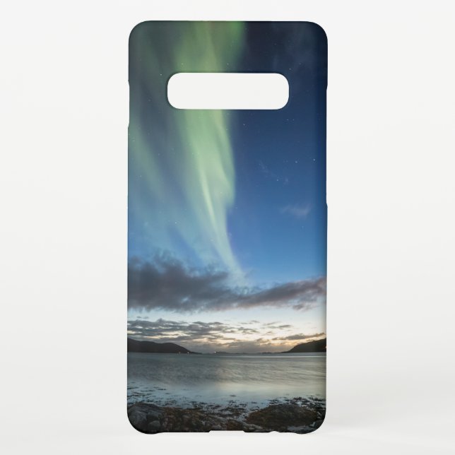 Capa Para Samsung Galaxy Luzes do norte na Noruega (Verso)