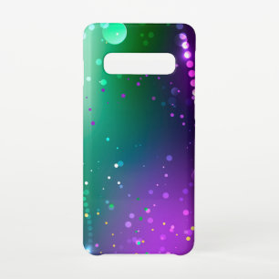 Capa Para Samsung Galaxy Mardi Gras Festivo Purple Background