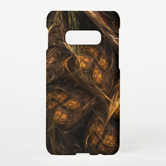 Capa Para Samsung Galaxy Matte de Abstrato de Arte Mãe Terra (Verso)