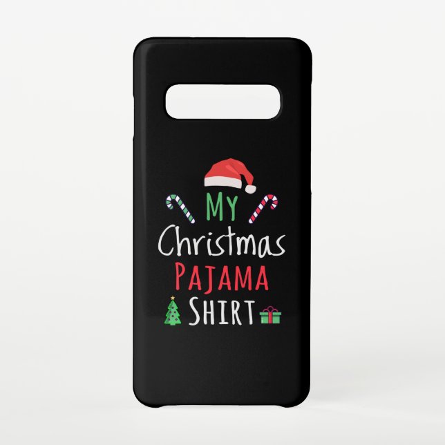 Capa Para Samsung Galaxy Minha Camisa de Natal do Pajama (Verso)
