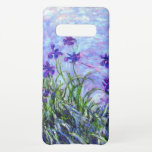 Capa Para Samsung Galaxy Monet Lilac Irises<br><div class="desc">Samsung Galaxy S10  Caso que apresenta o óleo de Claude Monet a pintar os irlandeses liláticos (1914-1917). Lindas flores roxas num mar de verde. Paisagem serena. Um presente de Monet excelente para fãs do impressionismo e da arte francesa.</div>