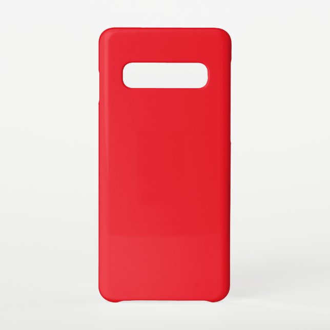 Capa Para Samsung Galaxy Motor de Fogo Vermelho (Verso)
