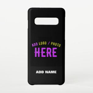 CAPA PARA SAMSUNG GALAXY NA MODA MODERNO PERSONALIZÁVEL NEGRO VERIFICADO CO