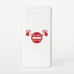 Capa Para Samsung Galaxy Não comprar PELE<br><div class="desc">Todos os utilizadores de peles têm sangue nas mãos. Diga não ao pelo! Pelo é assassinato. Design anti-peles com sinal de proibição e slogan contra a compra de peles. Defenda os direitos dos animais e a proteção dos animais.</div>
