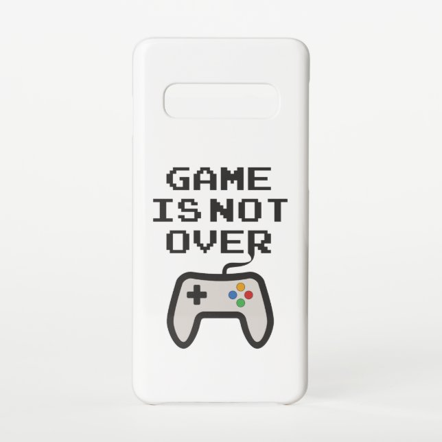 Capa Para Samsung Galaxy O jogo não acabou (Verso)