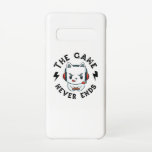 Capa Para Samsung Galaxy O jogo nunca acaba<br><div class="desc">Para um jogador de verdade, o jogo não acabou. Design único de jogos atraente. Uma combinação perfeita para o seu evento de jogos ou como presente para amigos de jogadores, família, viciado em jogos, nerd de jogos, geeks de jogos, aberrações de jogos.</div>