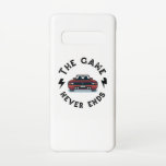 Capa Para Samsung Galaxy O jogo nunca acaba<br><div class="desc">Para um jogador de verdade,  o jogo não acabou. Design único de jogos atraente. Uma combinação perfeita para o seu evento de jogos ou como presente para amigos de jogadores,  família,  viciado em jogos,  nerd de jogos,  geeks de jogos,  aberrações de jogos.</div>