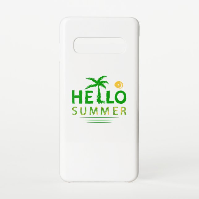 Capa Para Samsung Galaxy Olá Summer (Verso)