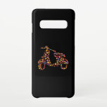 Capa Para Samsung Galaxy Padrão da ventoinha do Patinete do motor<br><div class="desc">Design único e atraente para motocicletas e amantes de flores. Uma combinação perfeita para a sua moto. Ajustados para vestuário,  T-shirts,  acessórios e outros artigos. Ideia para homens,  mulheres,  crianças,  adolescentes.</div>