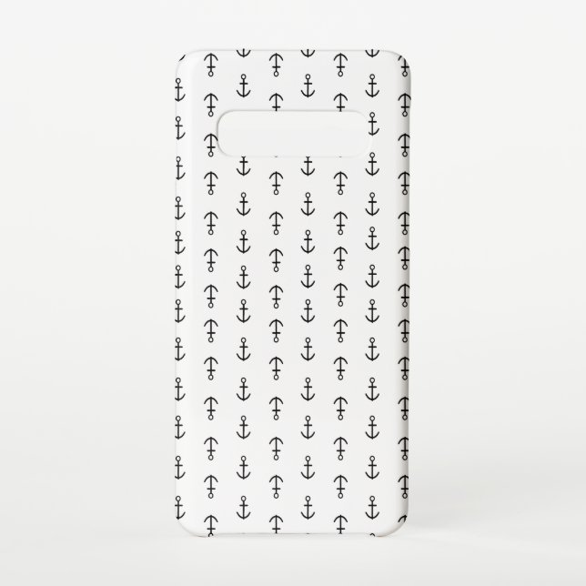 Capa Para Samsung Galaxy Padrão de Âncora (Verso)