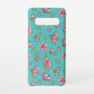 Capa Para Samsung Galaxy Padrão de flores