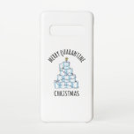 Capa Para Samsung Galaxy Papel higiênico da árvore de Natal da quarentena d<br><div class="desc">Desejo-lhe uma feliz de quarentena no Natal com este adorável e engraçado papel higiênico decorado na árvore de Natal. Excelente de Natal,  ideia do presente. Bom para os velhos e para os jovens.</div>