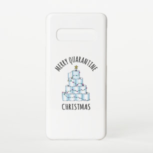 Capa Para Samsung Galaxy Papel higiênico da árvore de Natal da quarentena d